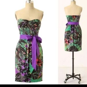 Anthropologie Edme & Esyllte floral dress size 6